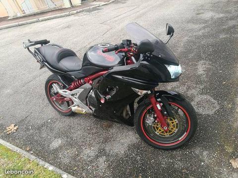 moto kawasaki er6 f ( bridable en A2 )