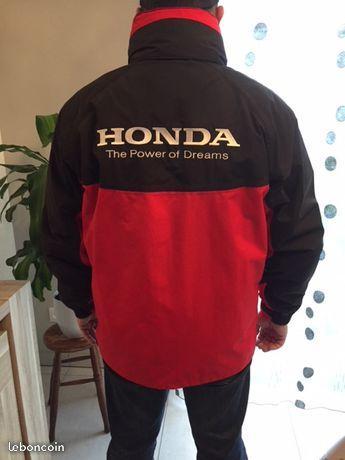 Parka honda taille l neuf porte 1 fois