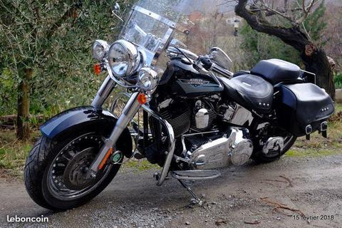 Harley Fat Boy. Marche arrière. Fatboy. Echange