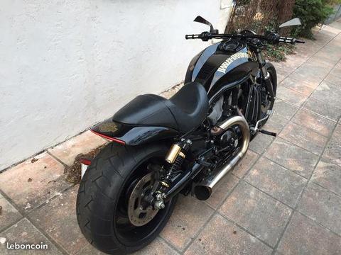 Harley davidson v-rod night rod noir et or unique