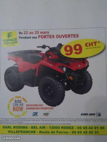 quad can am 450 outlander