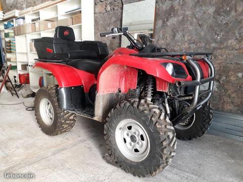Quad yamaha grizzly