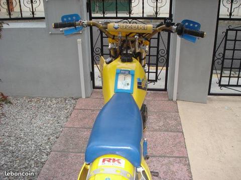 80 suzuki rm enduro vrai grandes roues carte grise
