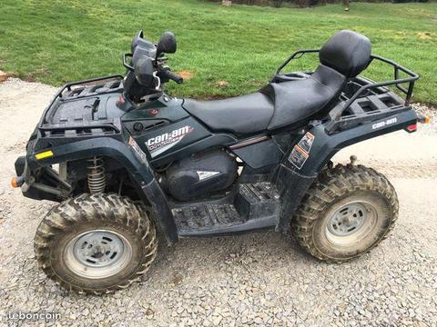 Quad outlander bombardier max