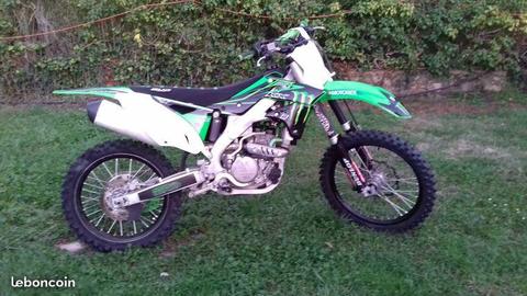 moto cross kawasaki kxf 250 annee 2016
