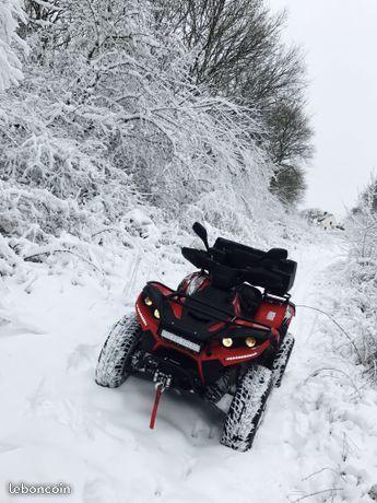 Quad hytrack 510S avec remorque