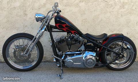 Chopper rigide Harley Davidson Twin Cam 1584