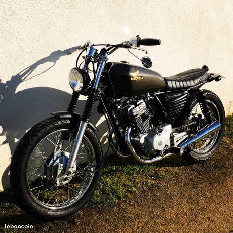 Moto Honda 125 cm cb cg bratstyle rétro caferacer