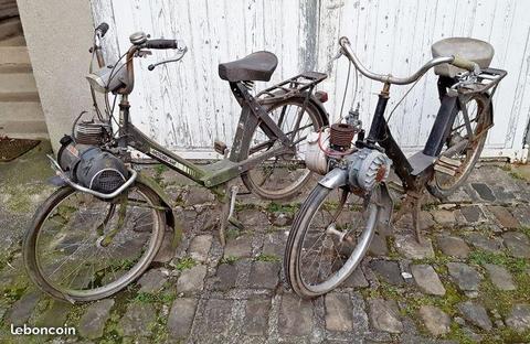 Solex Motobecane 3800 Export et Solex 3300 1966