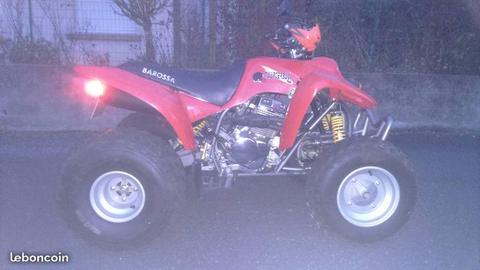 Quad barossa+Equipements