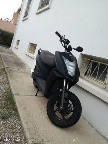 kymco naked 2012 full black
