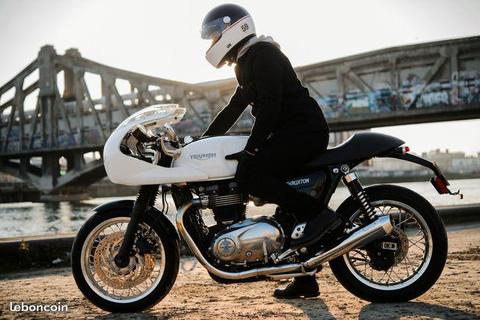 Triumph Thruxton 1200 excellent état sous garantie