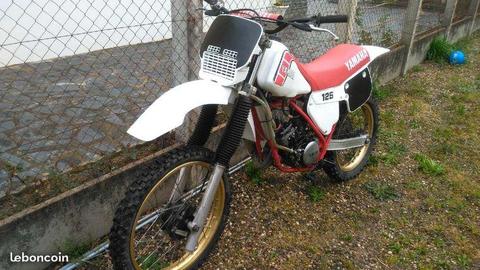 Moto cross 125 yz 1982