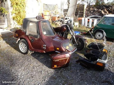 Honda 1100 Goldwing avec side