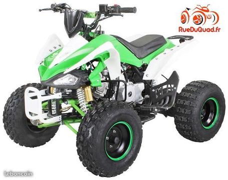 Vert - quad 125cc speedy boite semi auto 8 pouces