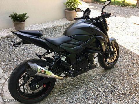 Suzuki gsxs 750 black mat avec options