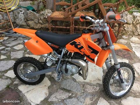 Ktm 50 sx senior adventure enfant 4 à 8 ans