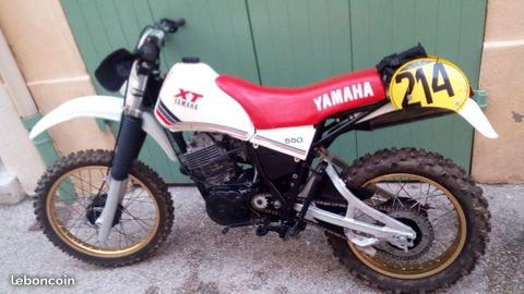 Yamaha XT 550 enduro veritable Eddy hau
