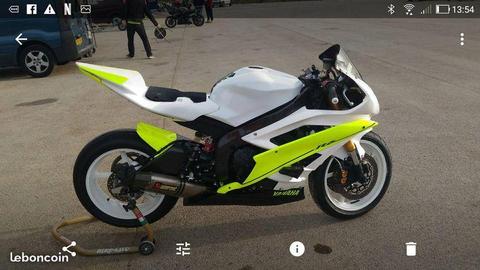 Yamaha r6 piste