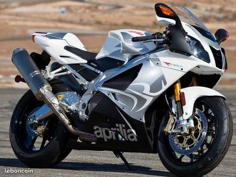 Rare Aprilia RSV 1000 R blanche