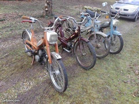 collectionneur rachète moto mobylette Solex