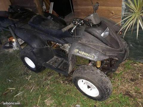 quad 50 cc a remonté