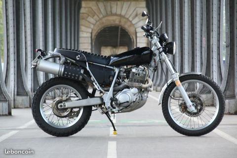 Yamaha 600 TTRe préparation scrambler