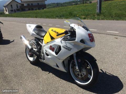 Suzuki 600 GSXR piste K1