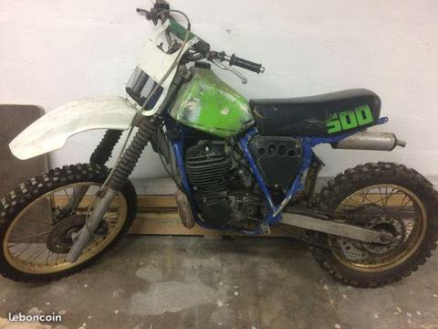 KAWASAKI 500 KX 1983