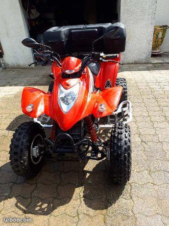 Quad KYMCO MAXXER 250 rouge homologué route