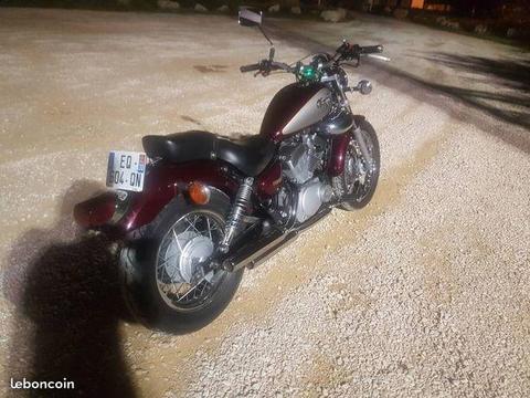 YAMAHA 125 VIRAGO revisé akpieces, top case, bulle