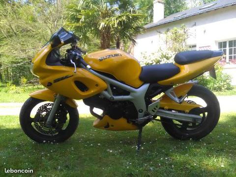 Suzuki SV 650 S 2000 Jaune bridée
