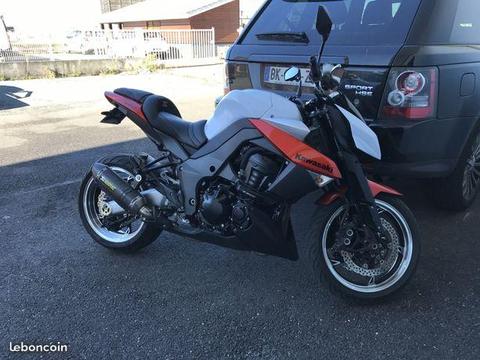Kawasaki Z1000 full. Ligne complète Akrapovic