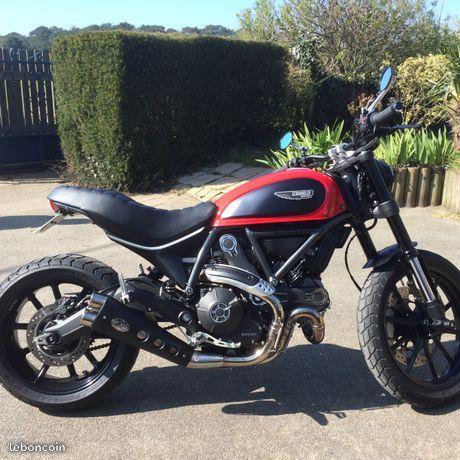 Ducati scrambler personnalisee