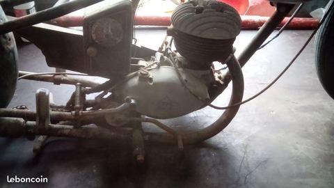 Moto ancienne lube terrot Motobecane motoconfort
