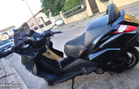 Scooter satelis Peugeot black sat