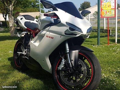 ducati 848 ou echange