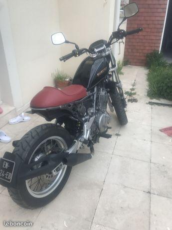 Scrambler cafe racer bobber suzuki 650 vintage