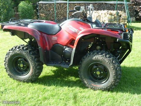 Quad Grizzly 550 red diamond FI