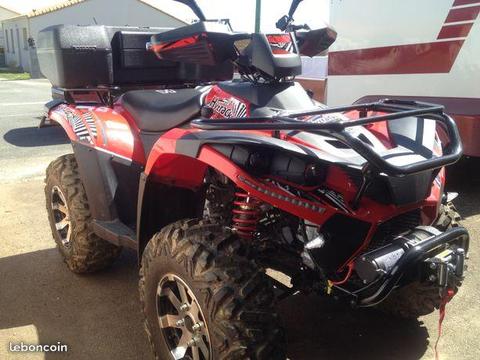 Quad hytrack 410 4x2 quasi neuf en option remorque