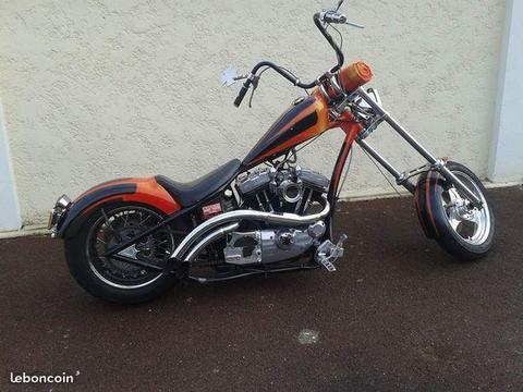 Chopper harley davidson