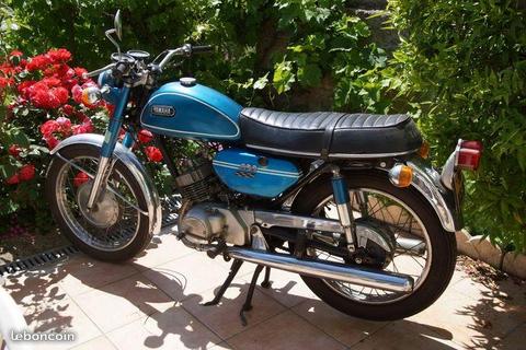 Lot de 4 Yamaha 180 YCS2 et 200 YCS3 de 1970 à 72