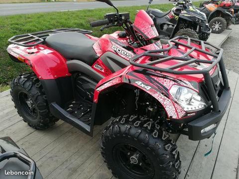 Quad goes 450 iron 4x4 ltd +remorque