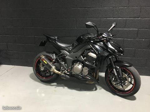 Kawasaki z1000 noire 2014