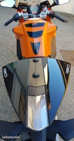 KTM RC8 2010 orange 1er main