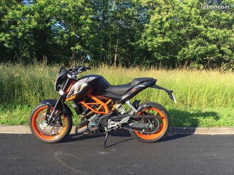 KTM 390 Duke de 2017- 1560kms - Permis A2, MTT2