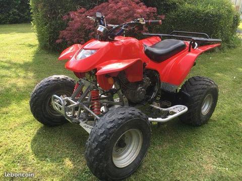 Quad adly axr 300 cc boite 5 homologue route