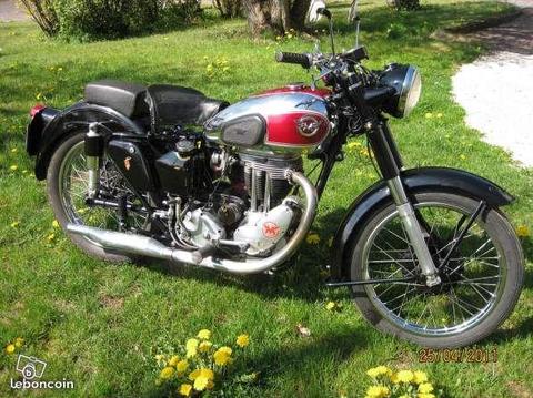 MOTO MATCHLESS G 8O S de 1952 ETAT EXCEPTIONNEL