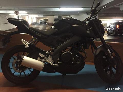 Yamaha MT125 ABS 2017 noire