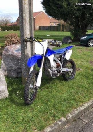 Roue moto cross complète